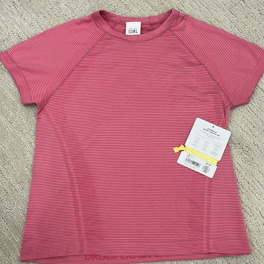 Athleta Girl Power Up Sport Length Tee